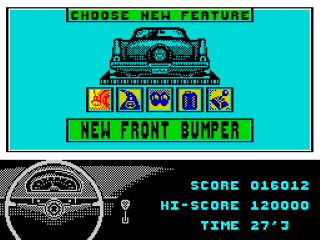 Chevy Chase screenshot 3 for ZX Spectrum